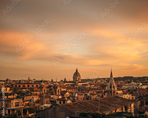 panoramic view of florence italy