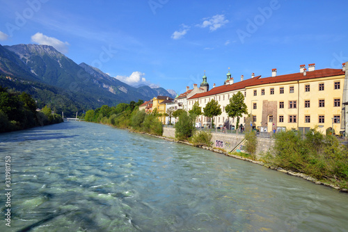 Fototapeta Naklejka Na Ścianę i Meble -  Innsbruck, beautiful city in Tirol, Austria