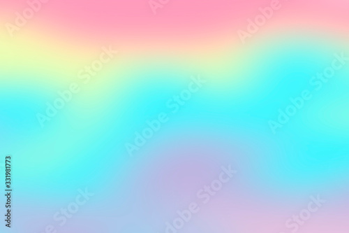 Unicorn Holographic Texture Background © Alexander