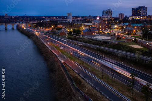 Aerial of Rutgers New Brunswick New Jersey © Jin