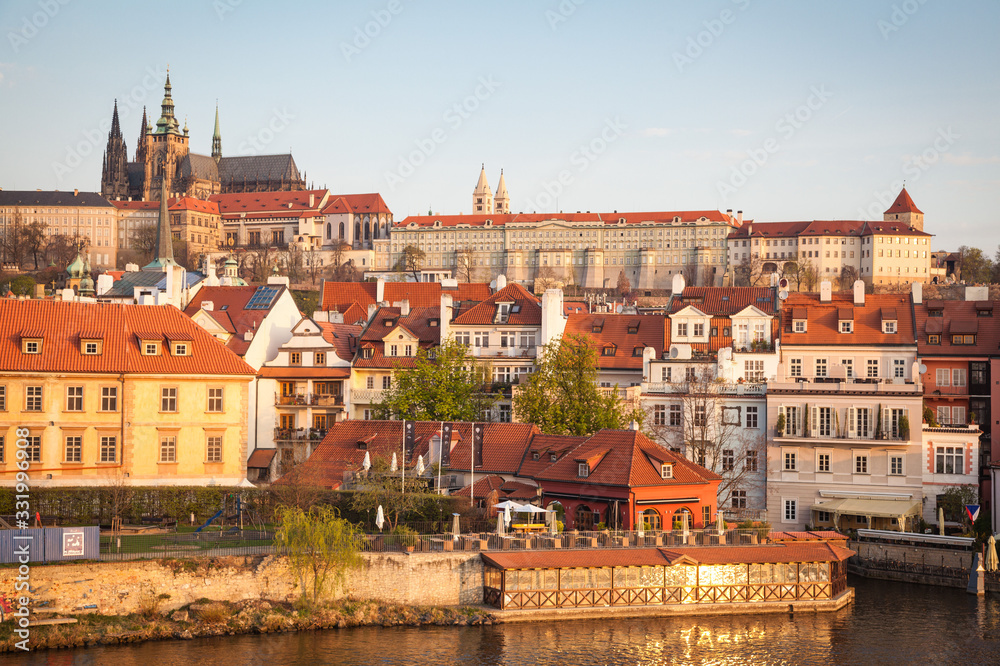 Prague Castle in the morning