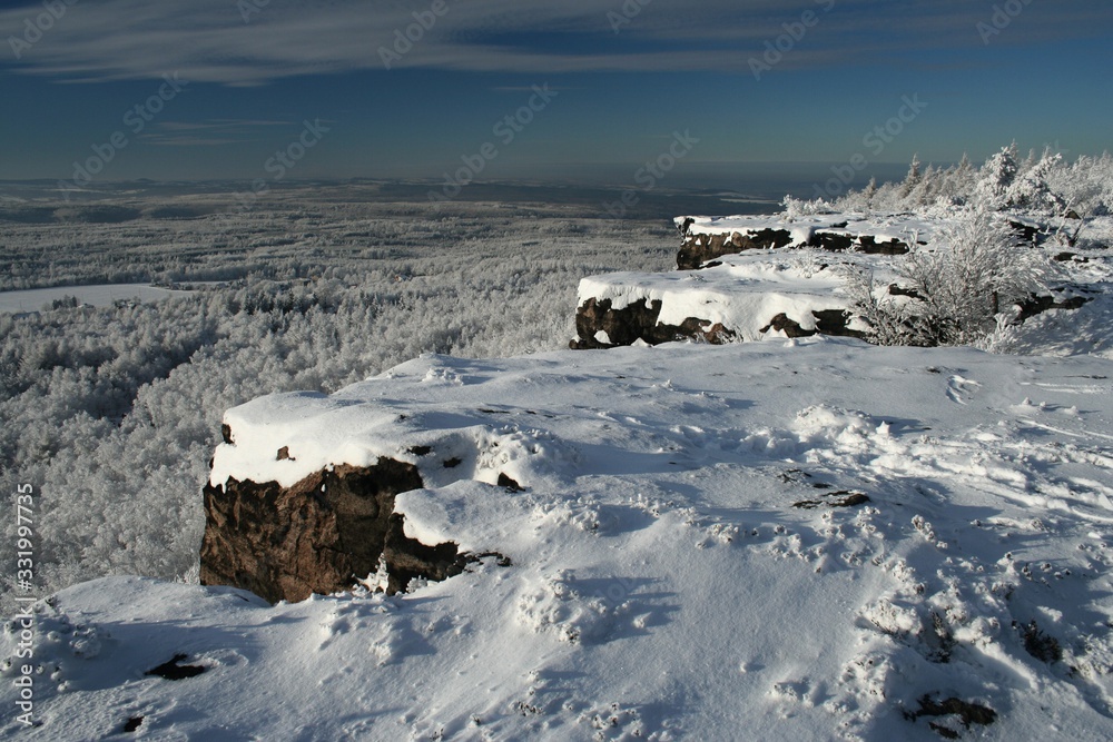 winter landscape in the mountains winter landscape in the mountains