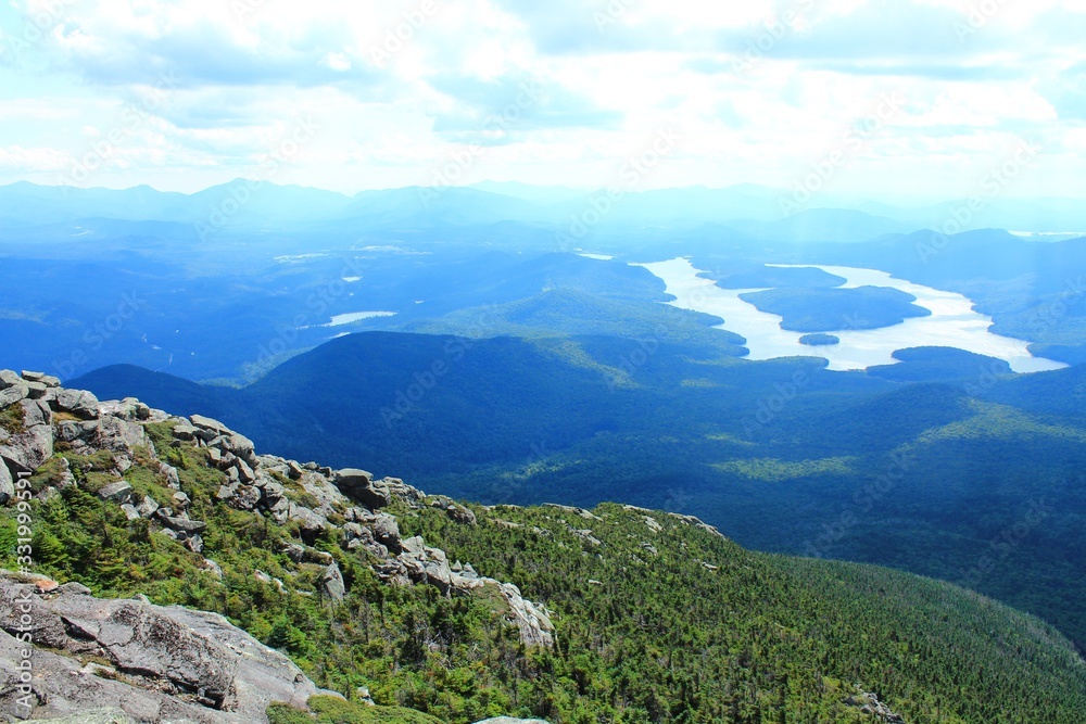 Obraz premium Whiteface Mountain Lake Placid