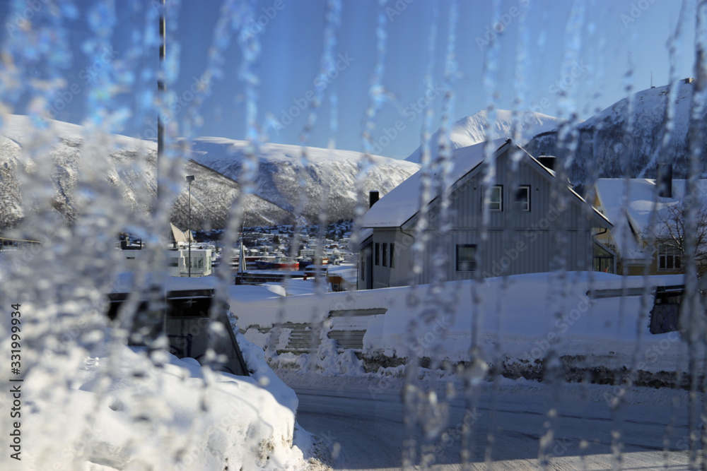 Obraz premium Norwegen im Winter