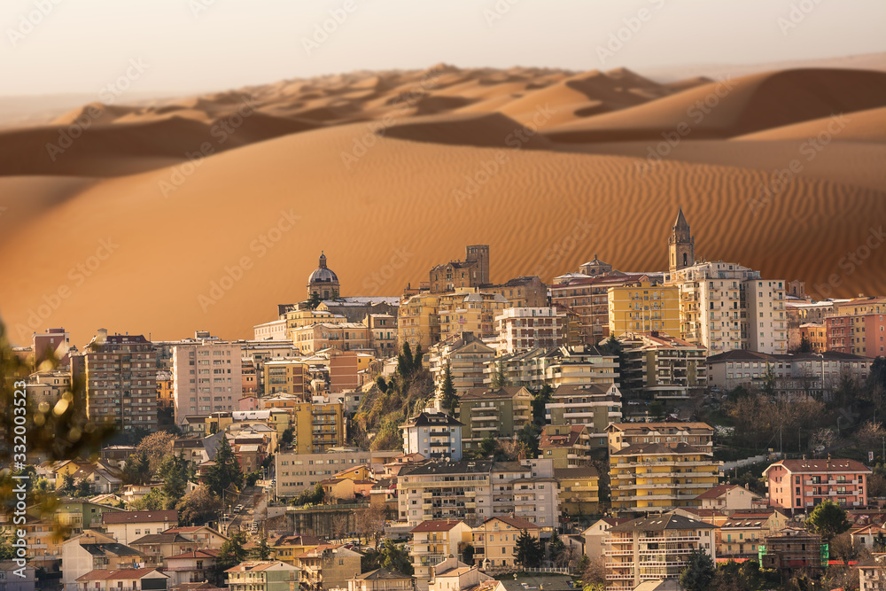 Climate change: desertification goes all the way to European cities