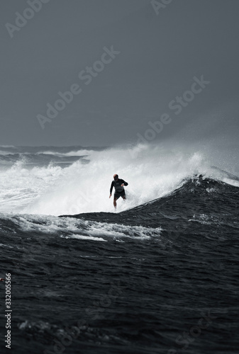 surfer in action