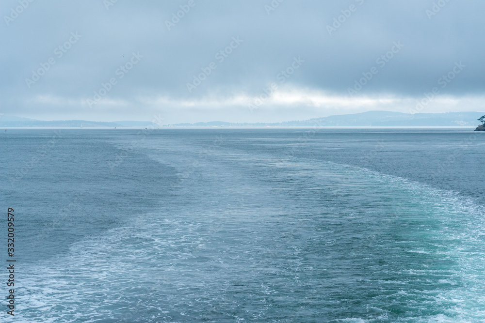 Wake of the Ferry