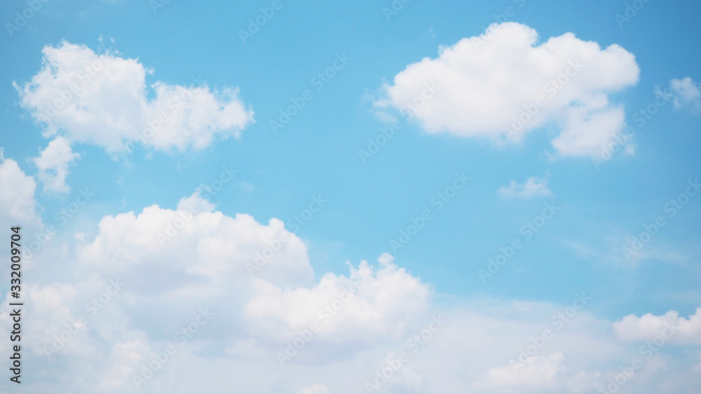 Blue sky with white clouds in the morning for natural background concept. Blue sky with white clouds in the morning for natural background concept.