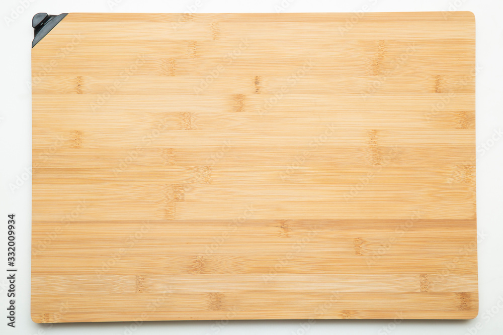 Large wood cutting Board with knife sharpener.