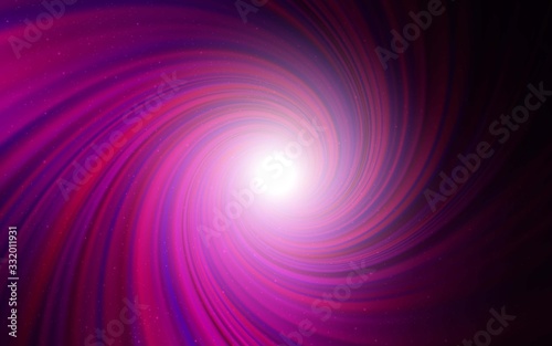 Dark Pink vector background with astronomical stars. Modern abstract illustration with Big Dipper stars. Pattern for futuristic ad, booklets.