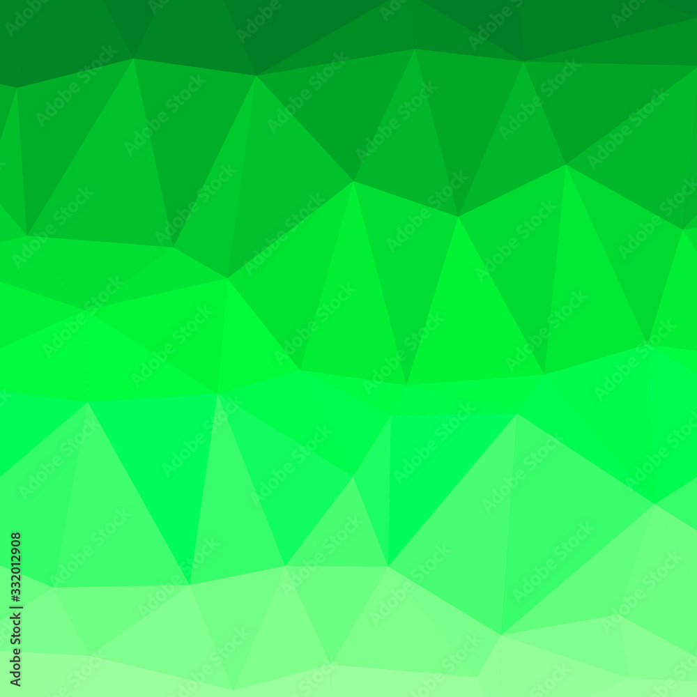 Fototapeta premium Low Polygonal Computation Art background illustration