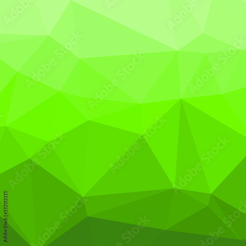 Low Polygonal Computation Art background illustration