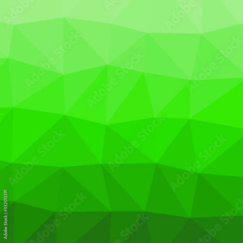 Low Polygonal Computation Art background illustration