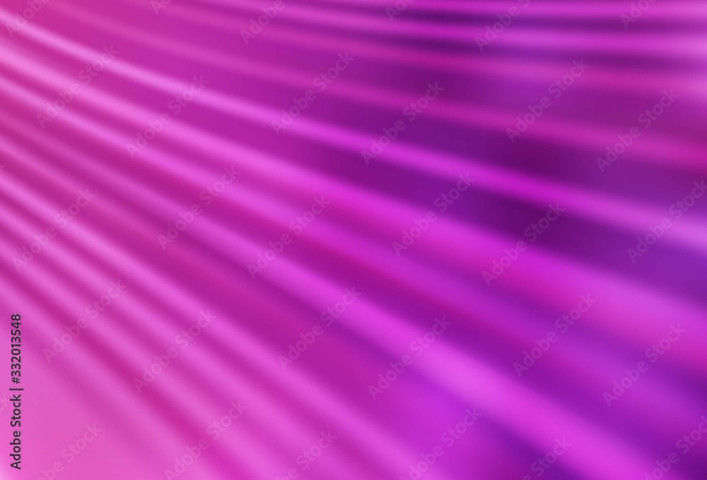 Light Pink vector blurred shine abstract template. Light Pink vector blurred shine abstract template.