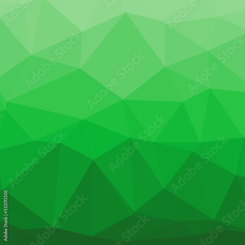 Low Polygonal Computation Art background illustration