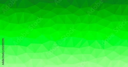 Low Polygonal Computation Art background illustration