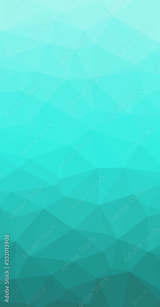Fototapeta premium Low Polygonal Computation Art background illustration