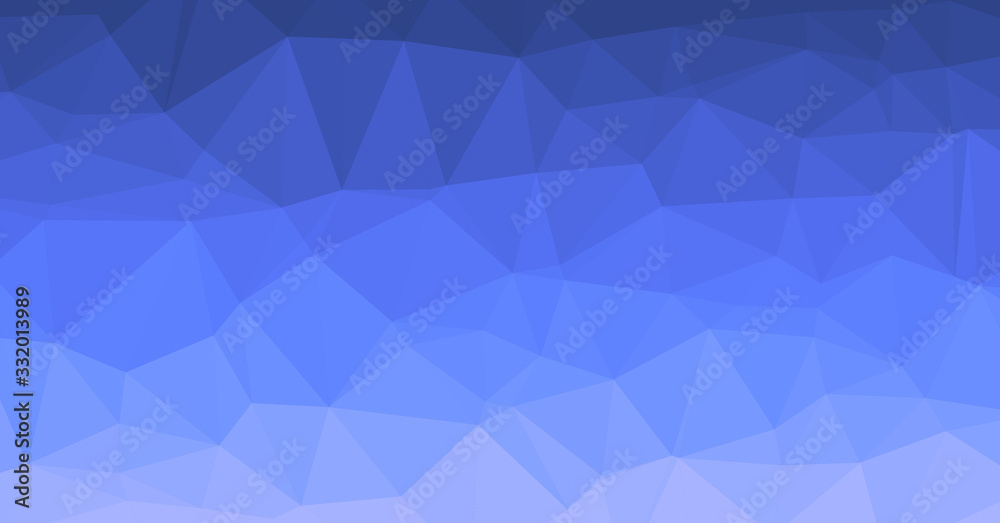 Fototapeta premium Low Polygonal Computation Art background illustration