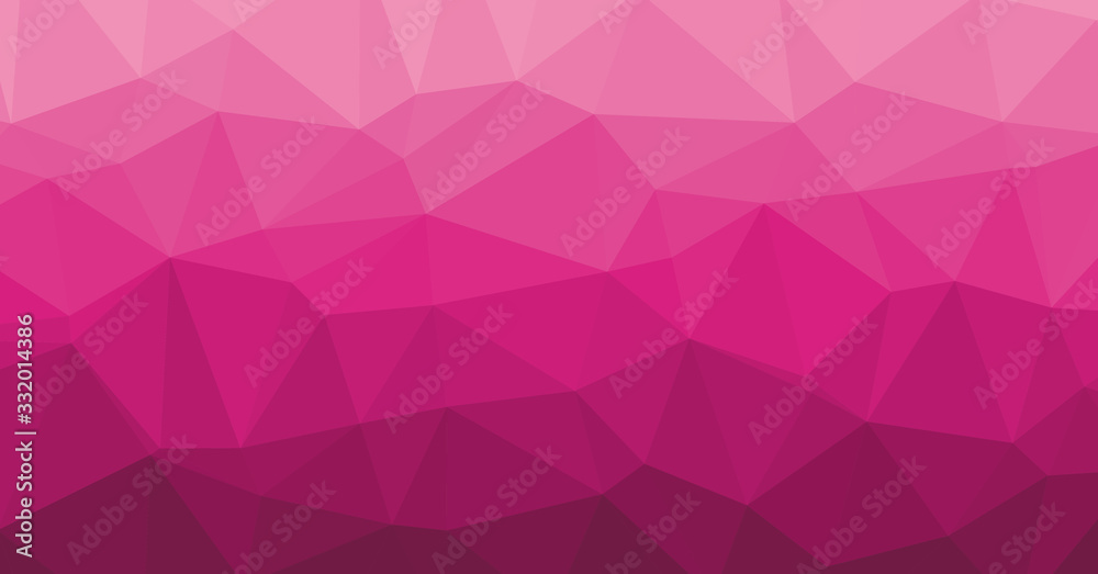 Fototapeta premium Low Polygonal Computation Art background illustration