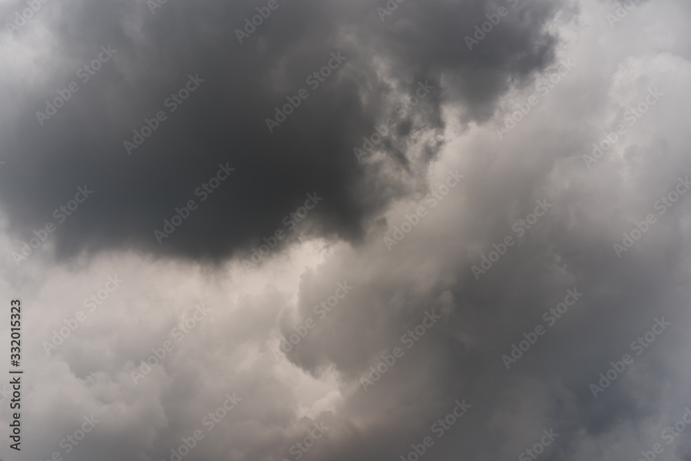 Storm clouds background