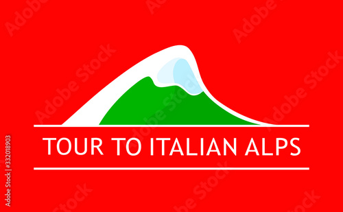 White Logo of Italian Alpin...