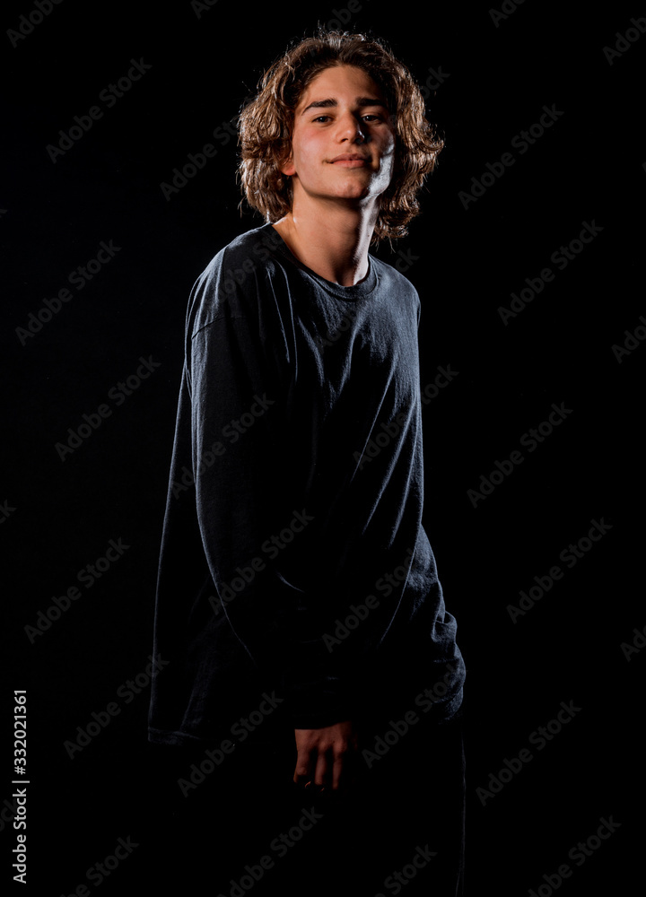 Naklejka premium Handsome male model