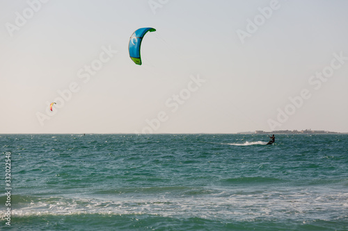 Wakeboarding sea parachuts s splash water variety extreme © Дмитрий Громов