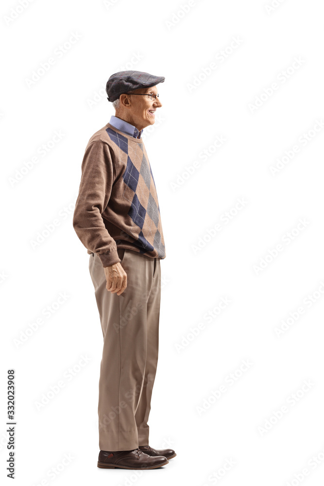 Senior man standing