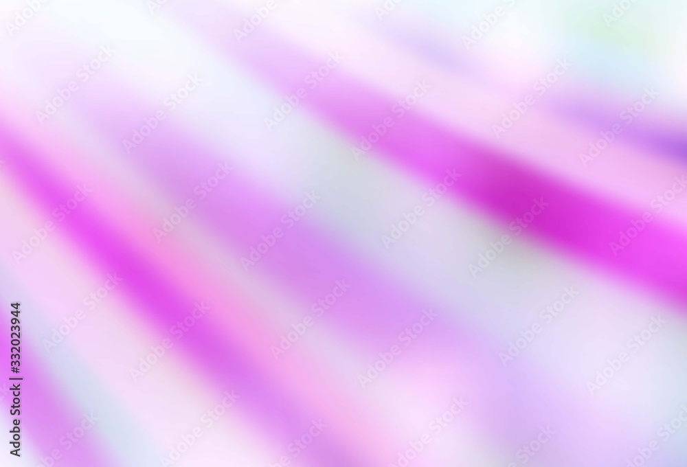 Fototapeta premium Light Pink vector blurred pattern.