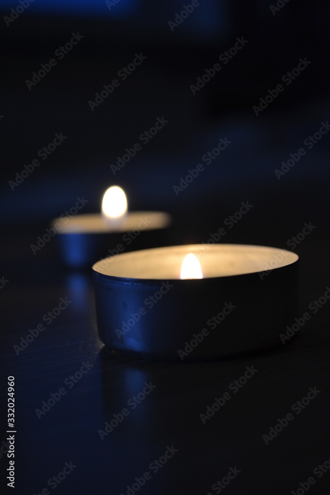 candles in the dark candles in the dark