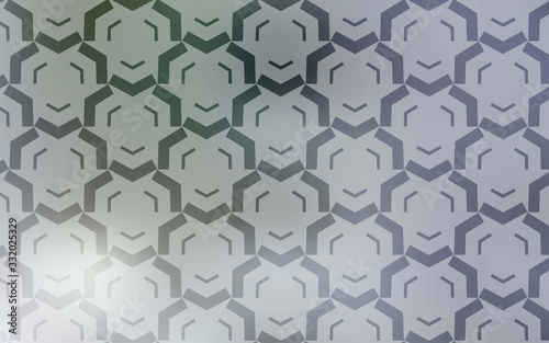 Light Gray vector layout with bent lines. A circumflex abstract illustration with gradient. New composition for your brand book.