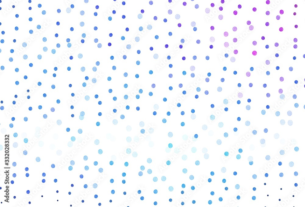 Light Pink, Blue vector background with spots. Light Pink, Blue vector background with spots.