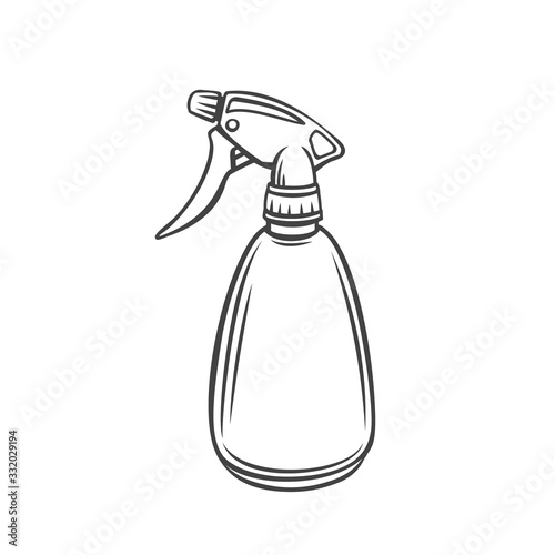 Garden sprayer outline