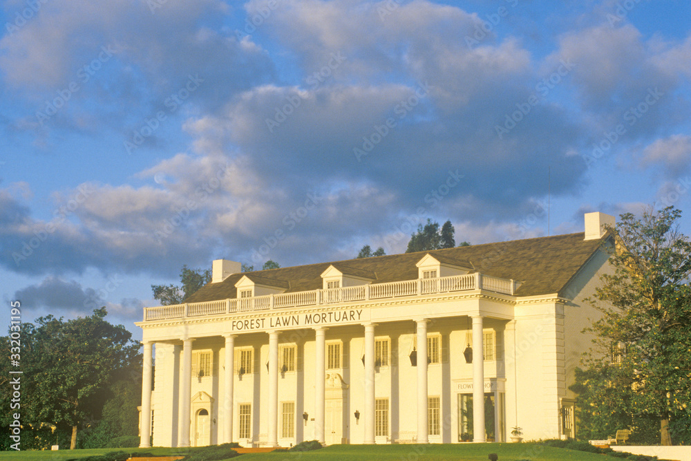 Forest Lawn Mortuary in Los Angeles, California