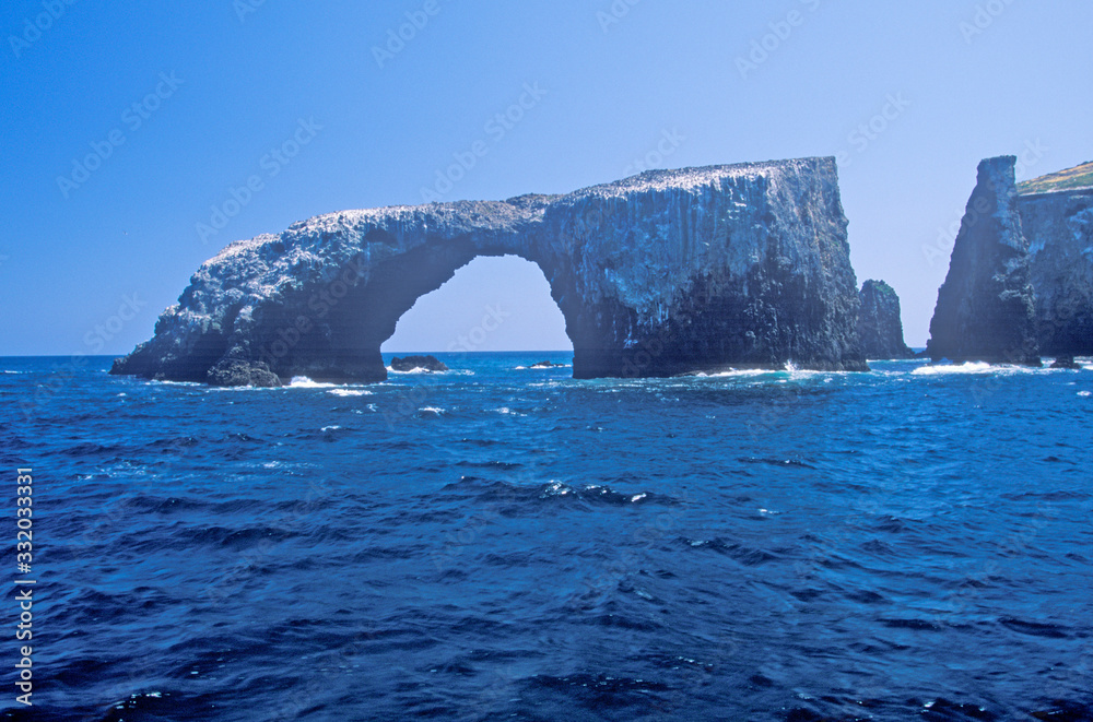 Arch Rock on Anacapa Island, Channel Islands National Park, California