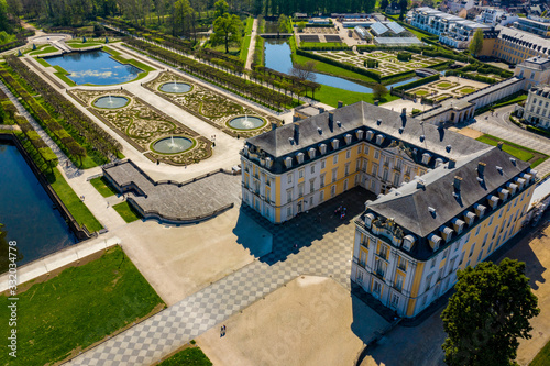 Aerial view from Augustusburg castle photo