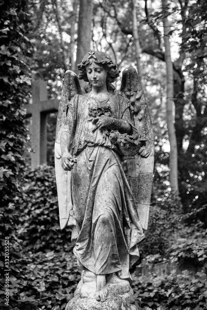Gravestones at Highbury Cemetary, London Gravestones at Highbury Cemetary, London