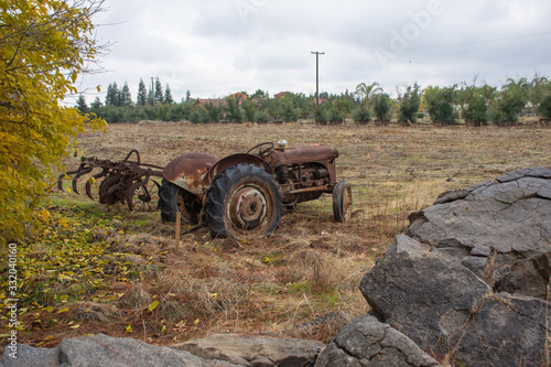 An Old Abandoned Tractor