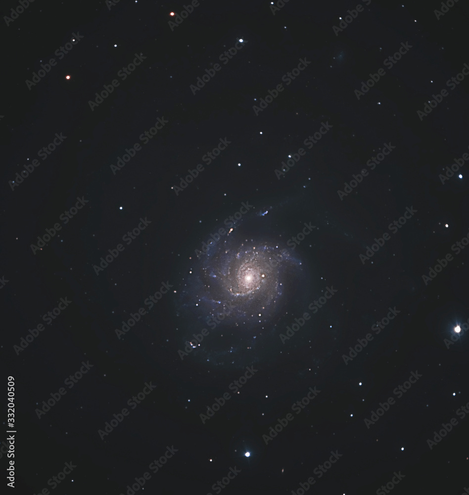 Pinwheel Galaxy - una spirale nello spazio profondo