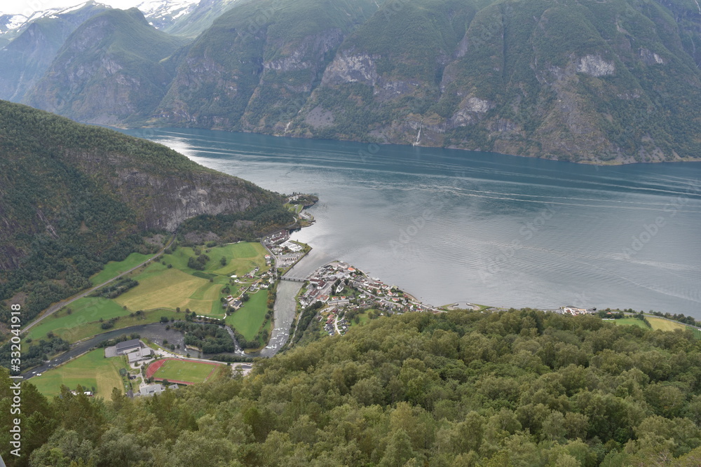 view of bergen norway
