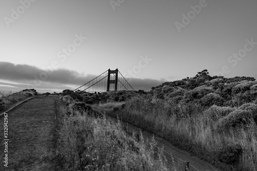 Golden Gate Black and White