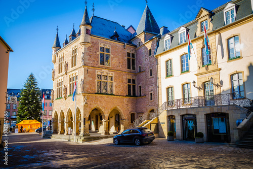 Architecture in Echternach in Luxemburg photo