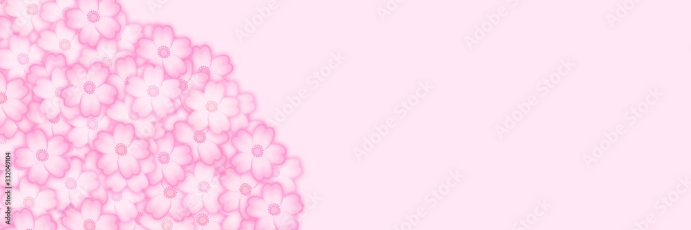 Cherry blossom background material 桜の花の背景素材 Cherry blossom background material 桜の花の背景素材