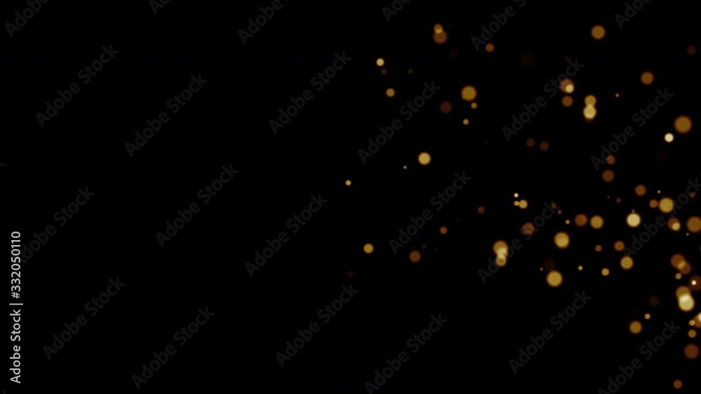 Opening intro Flash light, Lens flare, rotation Particles