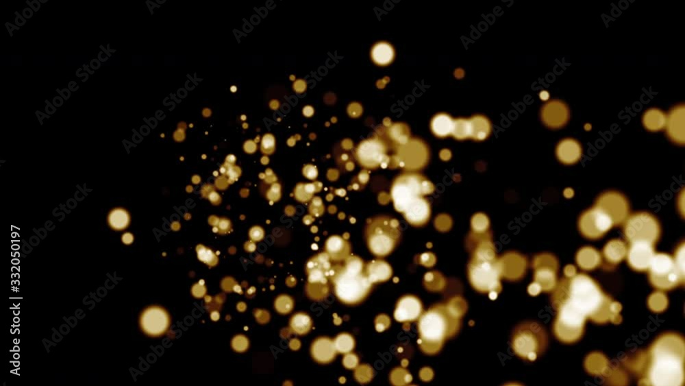 Opening intro Flash light, Lens flare, rotation Particles