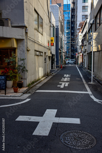 Quiet back streets of Japan 