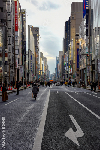 Tokyo streets on a Saturday 