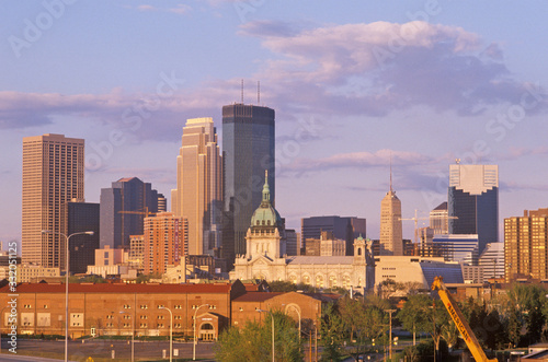 Minneapolis  MN skyline
