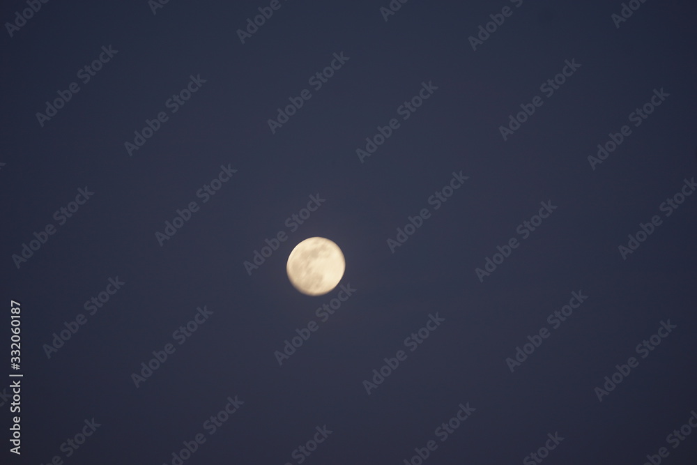 Night Picture of the Moon and Sky no stars Night Picture of the Moon and Sky no stars