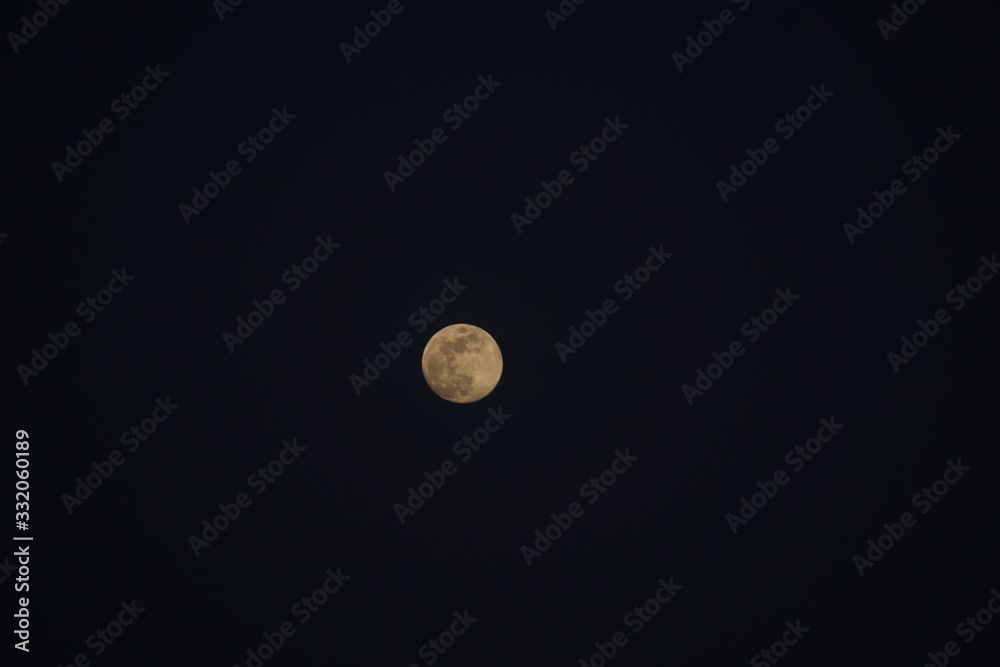 Night Picture of the Moon and Sky no stars Night Picture of the Moon and Sky no stars